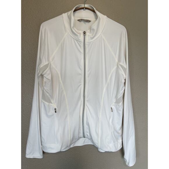 Athleta Jackets & Blazers - Athleta White Women's Jacket